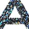 12 Pack: Black AB Letter Bling Sticker by Recollections®